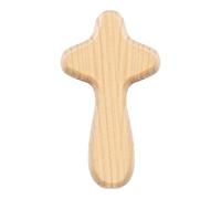 Cruz de oración,Mini cruz de madera para colgar - Cruzs de madera portátil que se aferra a laa cruzs, regalo de lsa cruza de Jesús, taxmaño de , regalo de la iglesia cristiana para laa oración