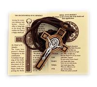 Cruz de San Benito madera de olivo cm. 4,5 x 2,5 cm. (10 piezas)