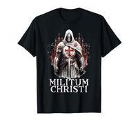 Cruz del Caballero Católico Cruzado Templario Camiseta