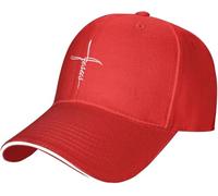 Cruz del Cristianismo De Jesús Hombre Mujer Snapback Cap Clásico Gorra Trucker Secado Rápido Sombrero para Senderismo Deporte Verano