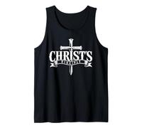 Cruz del discípulo de Cristo Jesús Creyente Cristianismo Fe Camiseta sin Mangas