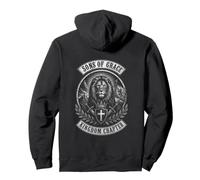 Cruz del León del Capítulo del Reino de los Hijos de Sudadera con Capucha