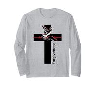 Cruz del perdón Cristiana Religiosa fe Biblia Paloma Manga Larga