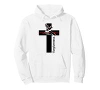 Cruz del perdón Cristiana Religiosa fe Biblia Paloma Sudadera con Capucha