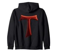 Cruz Franciscana Tau - Cruz Católica de San Antonio Sudadera con Capucha