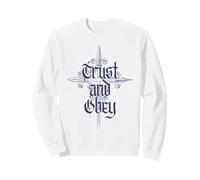 Cruz gótica del Himno Cristiano de Confianza y Obedecer Sudadera