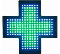 Cruz LED De Señalización Médica, Cruz De Neón For Farmacia, 3 Modos De Funcionamiento: Luz Fija, Destello General, Utilizada En La Mayoría De Los Centros Médicos, Collective Shop