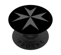 Cruz MALTESA, Caballeros, HOSPITALARIOS, Cruzadas DE Malta PopSockets PopGrip Adhesivo