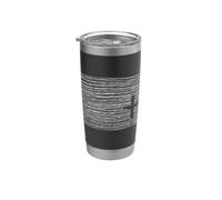 Cruz Mínima Cristiana Fe Adoración Lector de Biblia Orando Vaso térmico de acero inoxidable de doble pared