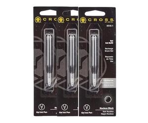 Cruz Original de iones de recambio de tinta negra 3 unidades bulk packing. Se adapta a tu Roadster, Vice, Ion, y Penatia Bomba Pen
