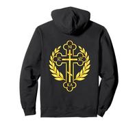 Cruz Ortodoxa Oriental - Ortodoxia Sudadera con Capucha