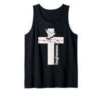 Cruz Religiosa del perdón Paloma inspiradora Cristiana Camiseta sin Mangas