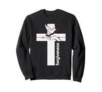Cruz Religiosa del perdón Paloma inspiradora Cristiana Sudadera