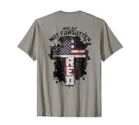 Cruz Roja Ida pero No Olvidada (en la parte posterior) Camiseta
