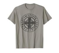 Cruz vikinga, runas vikingas, símbolo de nudo celta vikingo Camiseta