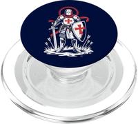 Cruzada Caballero Medieval Inglaterra Inglés San Jorge Histórico PopSockets PopGrip para MagSafe