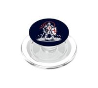 Cruzada Caballero Medieval Inglaterra Inglés San Jorge Histórico PopSockets PopGrip para MagSafe