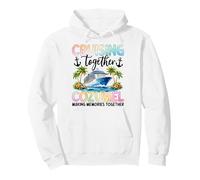 Cruzando Juntos Cozumel Cruise Memories Sudadera con Capucha