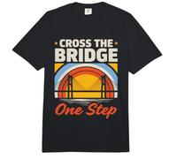 Cruzar El Puente Un Paso Motivacional Atardecer Comfort Colors Adult Heavyweight T-Shirt