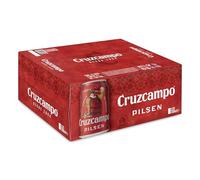 Cruzcampo Cerveza Lager Pack Lata, 12 x 33cl