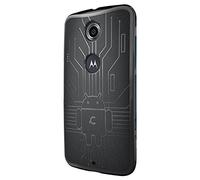 Cruzerlite Bugdroid Circuit Case for the Google Nexus 6 / Motorola Nexus 6 (2014 Release) - Retail Packaging - Black