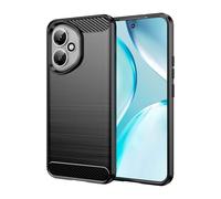 CruzerLite Funda para Honor 400, diseño de textura de fibra de carbono, antiarañazos, absorción de golpes, diseñada para Honor 400 (2025) (negro)