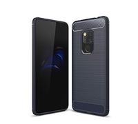 Cruzerlite Funda para Huawei Mate 20, Funda Mate 20, Carbon Fiber Shock Absorption Slim TPU Cover para Huawei Mate 20 (Blue)