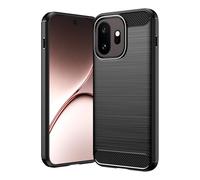 CruzerLite Funda para OnePlus 15T, diseño de textura de fibra de carbono, antiarañazos, absorción de golpes, diseñada para OnePlus 15T (2026) (negro)