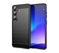 CruzerLite Funda para Samsung Galaxy S Plus, diseño de textura de fibra de carbono, antiarañazos, absorción de golpes, diseñada para Samsung Galaxy S Plus (2026) (negro)