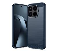CruzerLite Funda para Xiaomi 17T, diseño de textura de fibra de carbono, antiarañazos, absorción de golpes, diseñada para Xiaomi 17T (2026) (azul)