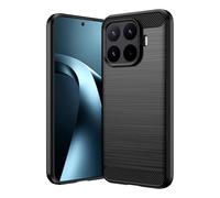 CruzerLite Funda para Xiaomi 17T Pro, diseño de textura de fibra de carbono, antiarañazos, absorción de golpes, diseñada para Xiaomi 17T Pro (2026) (negro)