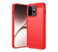 Cruzerlite Para OnePlus 15T Funda, Fibra de Carbono Diseño Cubierta Anti-Scratch Absorción de Golpes Funda Protectora para OnePlus 15T Case (2026) (Rojo)