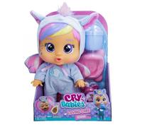 BEBÉS LLORONES Loving Care Fantasy Jenna | Muñeca bebé Que Llora lágrimas de Verdad con Pijama y 3 Accesorios - Juguete y Regalo para Niños y Niñas de 3 Años o Más