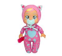 CRY BABIES Bebés Llorones Tiny Cuddles Day Care Millie, Muñeco de Peluche Vestido con Pijama del Jardín de Infancia, Llora Lágrimas de Verdad, Juguete para Niñas y Niños de 18+ Meses