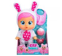 Bebes Llorones Loving Care Coney, Muñeca Bebé Que Llora Lágrimas de Verdad con Pijama y 3 Accesorios, Juguete y Regalo para Niños y Niñas de 3 Años o Más