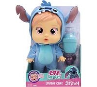 CRY BABIES Disney Stitch Muñeca de Crianza 18 MONTHS 929838