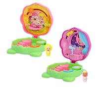 CRY BABIES Little Changers Sunny & Moon | Pack de 2 cápsulas coleccionables con Forma de Flor Que Incluyen Dos Mini muñecas, Dos pipetas y Dos Hojas + 3 años