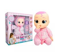 Cry Babies: muñeca recién nacida Coney con pulsera interactiva