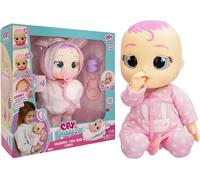 Cry Babies Newborn ConeyMuñeca Bebé con Pulsera Electrónica Interactiva