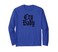 Cry Baby Diseño Inglés Antiguo Manga Larga