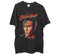 Cry Baby Johnny Depp John Waters 90S Musical Movie Print Unisex T-Shirts Men tee Cotton Tops Black Shirt M