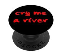 Cry me a River Design Nuevo PopSockets PopGrip Adhesivo