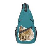 Cry Rabbit Outfitter Tuff Camo Sling Bag, Mochila de Hombro Paquete de Pecho Causal Crossbody Daypack para Mujeres Hombres Senderismo Viajes