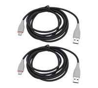 Cryfokt 2pcs Tipo C a USB C Tipo Cable de Cable de Cable de Datos de Carga, para el Auricular MMX150 Tipo C Al Cable de Auricular USB Cable de Audio de 2m para Auriculares,