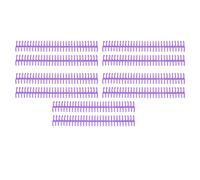Cryfokt 30 Rings Binding Spine 19mm Versatile Plastic Comb Binder for A4