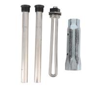 Cryfokt 4pcs Elemento del Calentador de Agua RV con Enchufe de Llave, 520900, Kit de Reemplazo de Elementos de Rendimiento Mejorado de Metal SW6DE para Calentador de