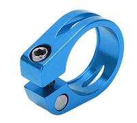 Cryfokt Abrazadera para Tija de Sillín de Bicicleta Tuerca de Bloqueo Antideslizante de Aleación de Aluminio de 28,6 Mm Soporte Ligero para Tubo de Sillín para Bicicleta de Montaña y de Carretera