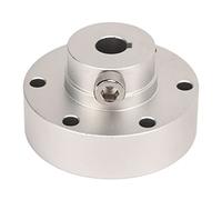 Cryfokt Acoplamiento de Brida RC, Conector de Brida de Rueda de Aleación de Aluminio Fuerte con Llave para Motor de Coche RC, Fácil de Instalar para Entusiastas de