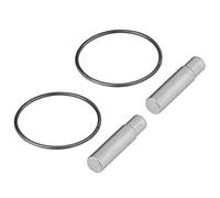 Cryfokt Acoplamiento de Eje Duradero de Acero con Junta Universal de 16 Mm/20 Mm para Movimiento Giratorio en Maquinaria General (16MM)