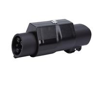 Cryfokt Adaptador de Carga para Vehículos Eléctricos,con Bloqueo Antirrobo Impermeable Ignífugo for Vehículos Eléctricos con Conector J1772 e Híbridos Enchufables